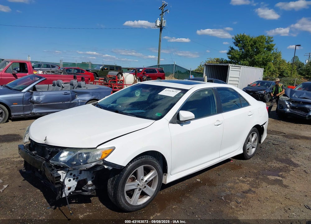 2012 TOYOTA CAMRY SE VIN: 4T1BF1FK2CU534051