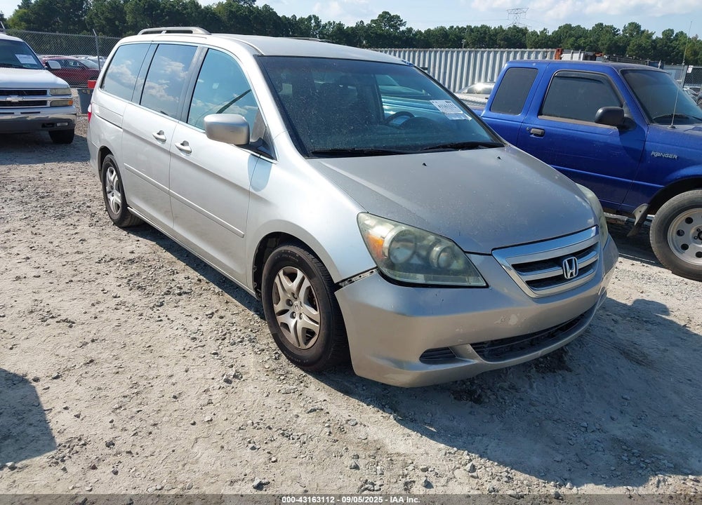 2007 HONDA ODYSSEY EX VIN: 5FNRL38487B140588