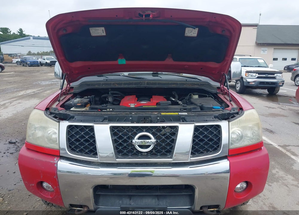 2005 NISSAN TITAN SE VIN: 1N6AA07B85N524884
