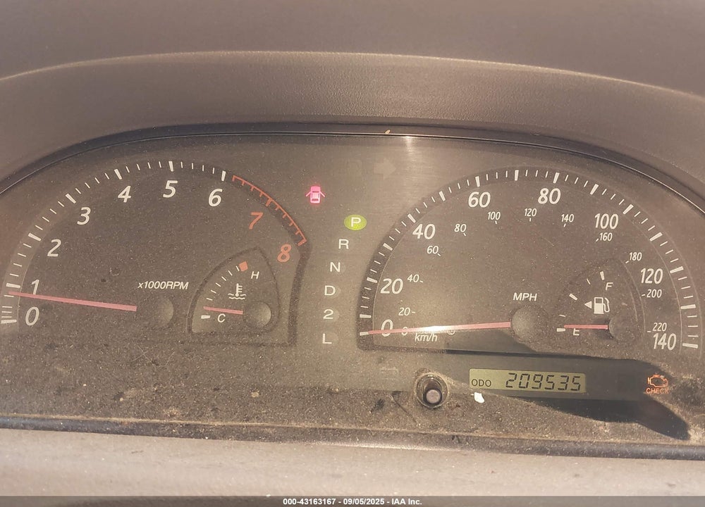 2003 TOYOTA CAMRY XLE VIN: 4T1BE30K73U238143