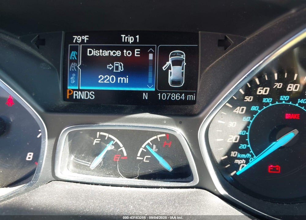 2013 FORD ESCAPE VIN: 1FMCU9G99DUC25036