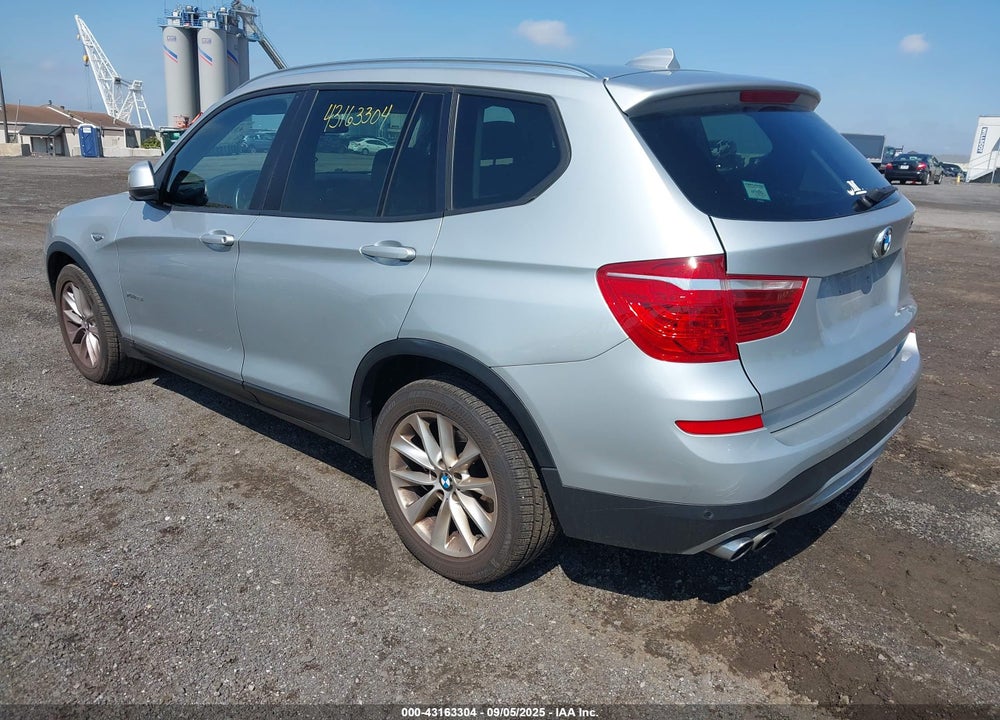 2015 BMW X3 VIN: 5UXWX9C55F0D47853