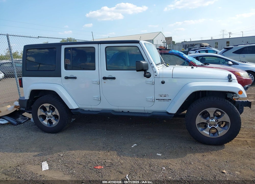 2016 JEEP WRANGLER UNLIMITED SAHARA VIN: 1C4BJWEG5GL311687