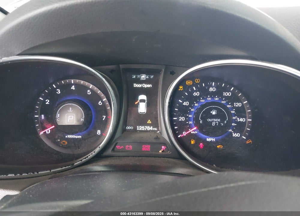 2015 HYUNDAI SANTA FE VIN: KM8SR4HF1FU095552