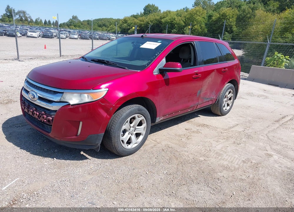 2013 FORD EDGE VIN: 2FMDK3JC1DBE19268
