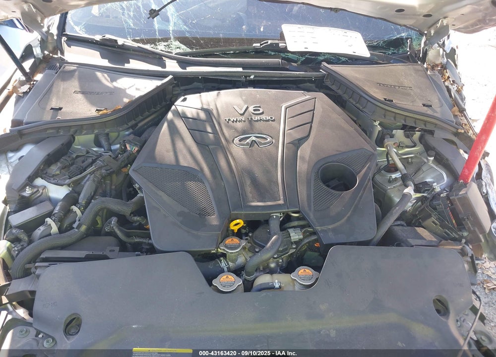 2019 INFINITI Q50 3.0T LUXE VIN: JN1EV7AP0KM518412