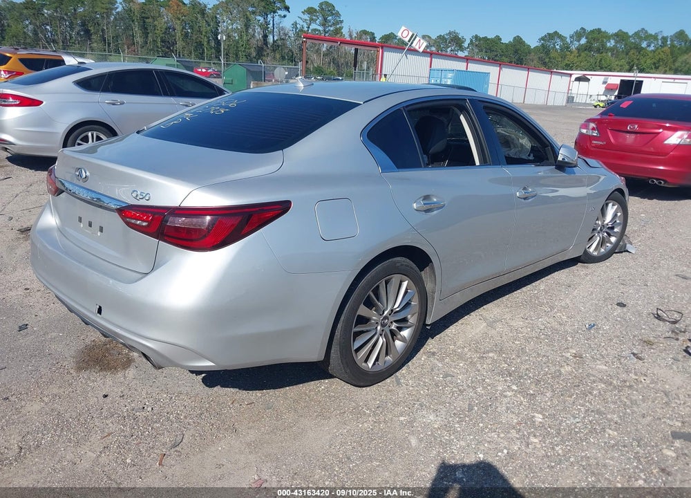 2019 INFINITI Q50 3.0T LUXE VIN: JN1EV7AP0KM518412