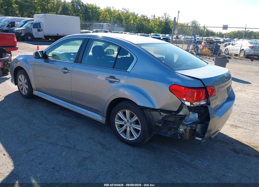 2010 SUBARU LEGACY VIN: 4S3BMBC61A3244619