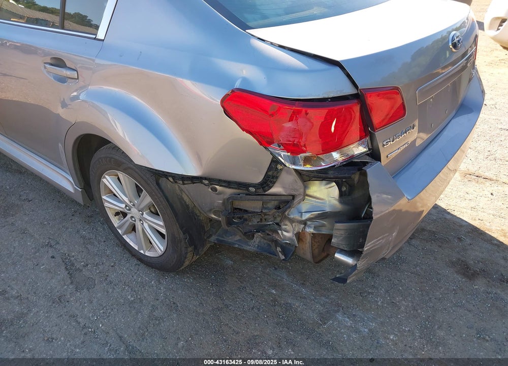 2010 SUBARU LEGACY VIN: 4S3BMBC61A3244619