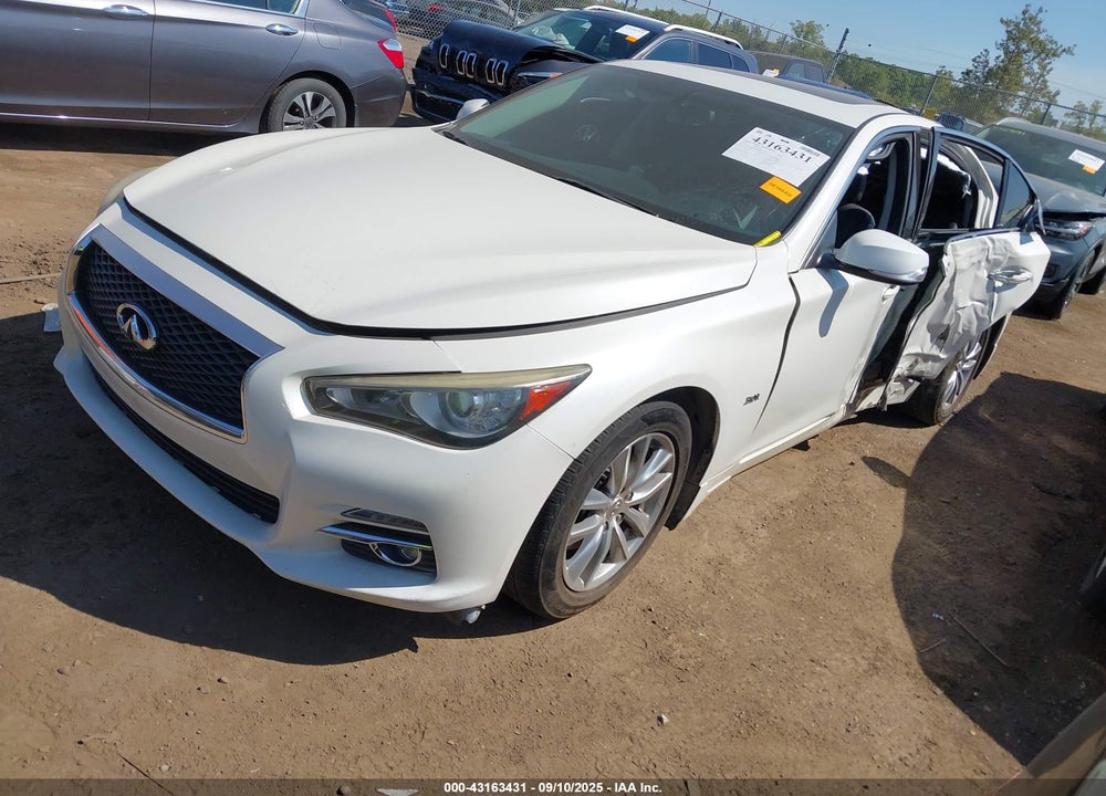 2016 INFINITI Q50 VIN: JN1EV7ARXGM343286