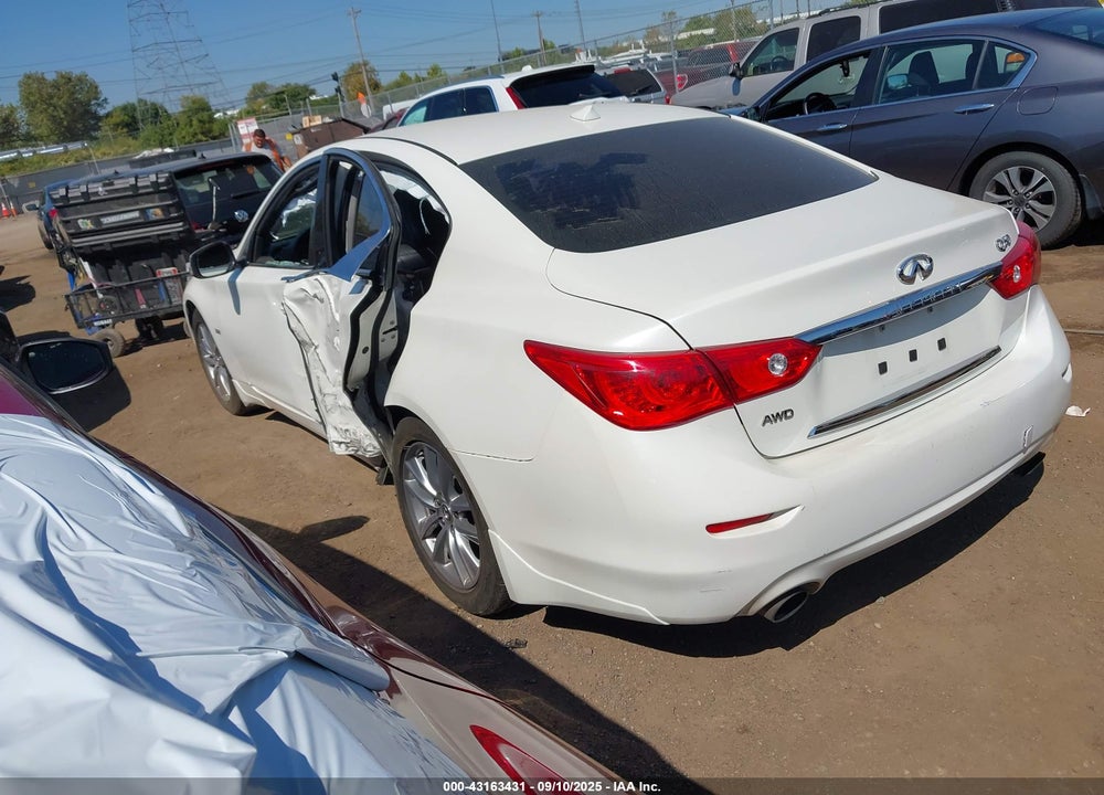 2016 INFINITI Q50 VIN: JN1EV7ARXGM343286