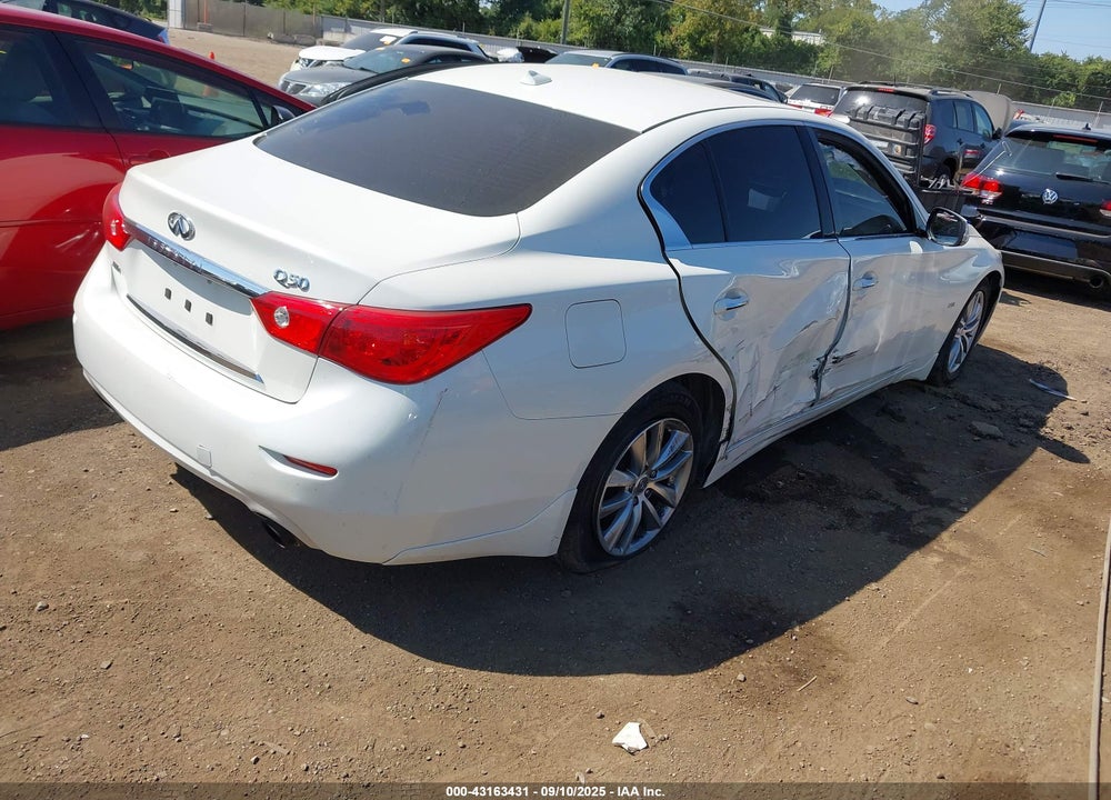 2016 INFINITI Q50 VIN: JN1EV7ARXGM343286