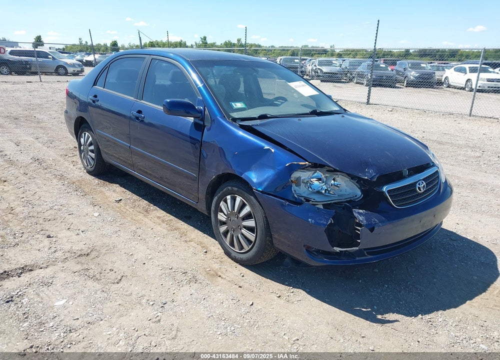 2007 TOYOTA COROLLA LE VIN: 2T1BR32E27C749343