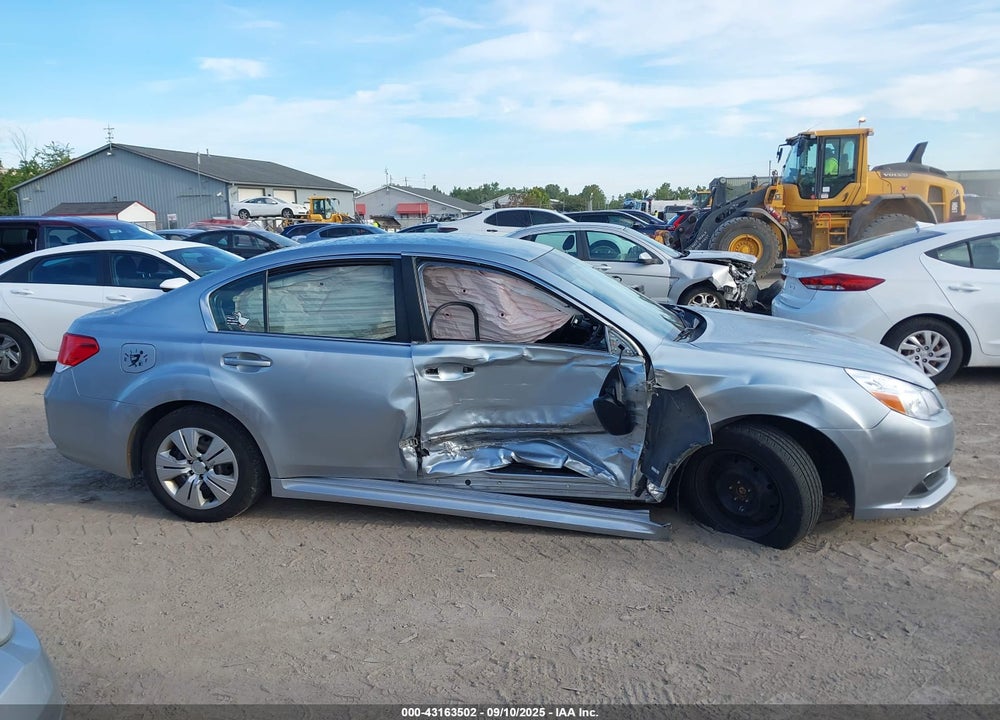 2013 SUBARU LEGACY VIN: 4S3BMCA63D3034651
