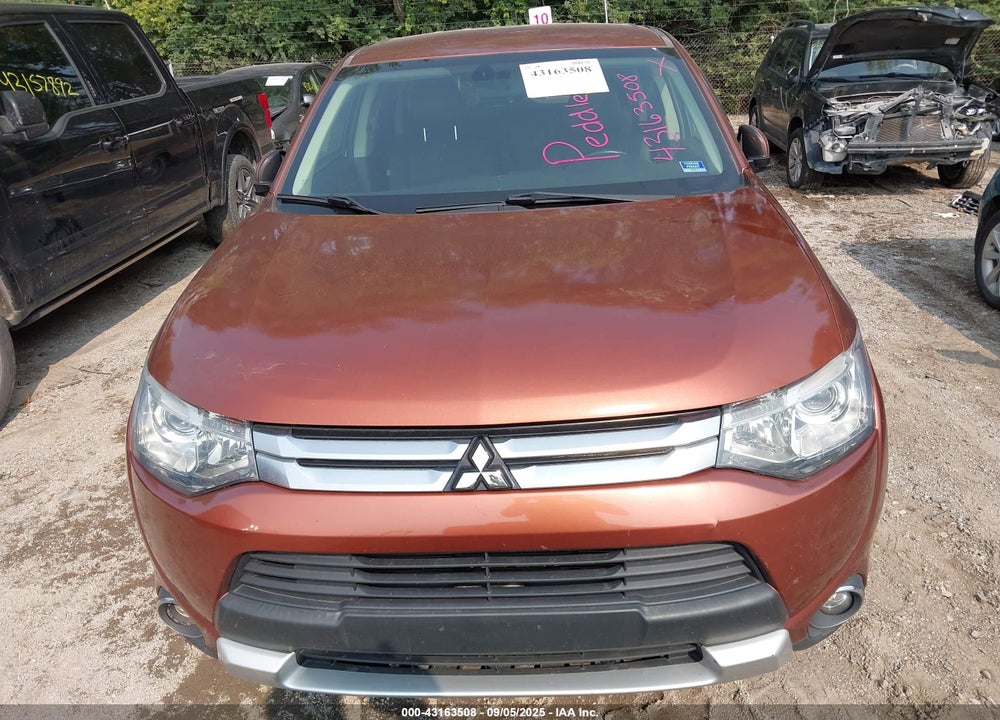2015 MITSUBISHI OUTLANDER GT VIN: JA4JZ4AX5FZ004203