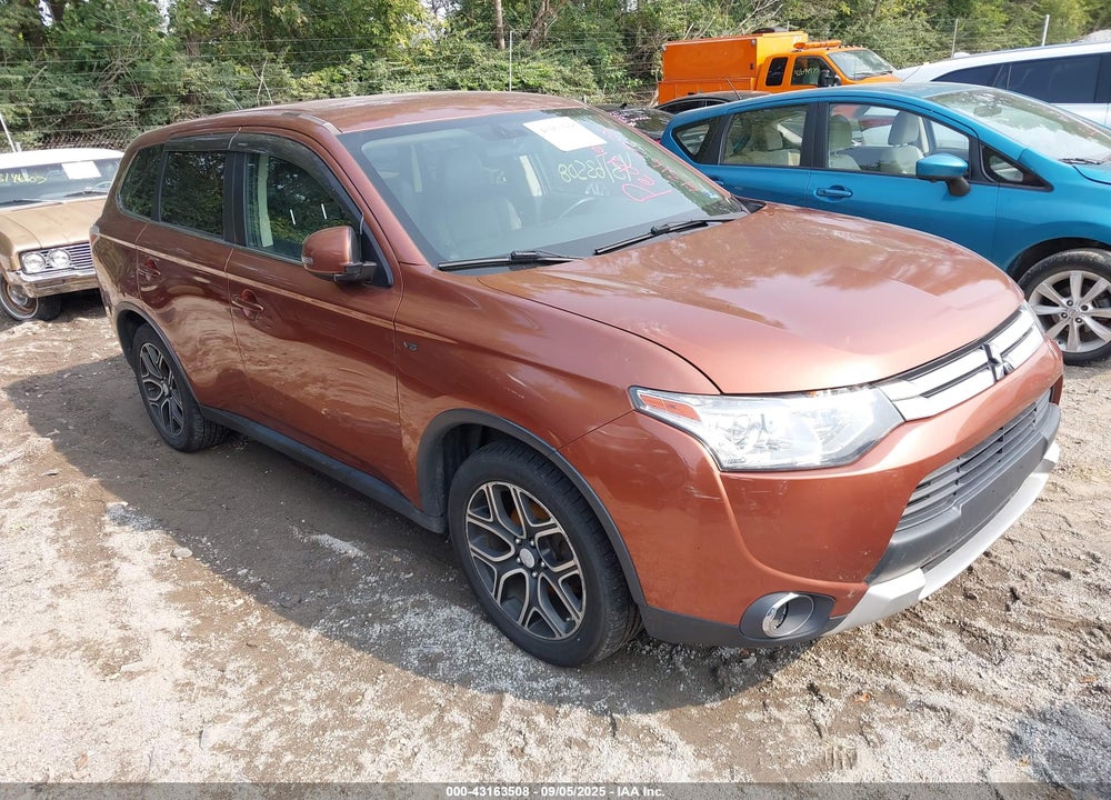 2015 MITSUBISHI OUTLANDER GT VIN: JA4JZ4AX5FZ004203