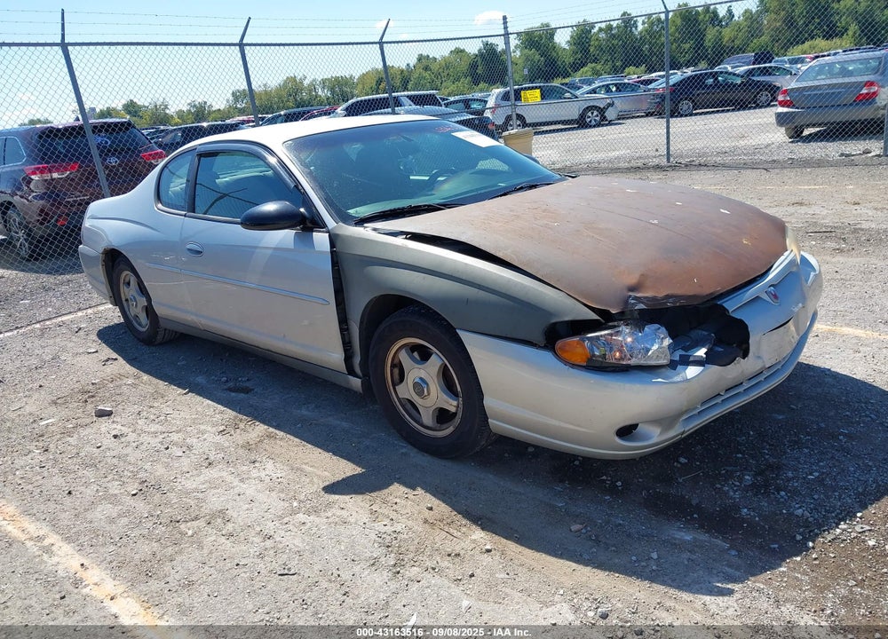 2004 CHEVROLET MONTE CARLO LS VIN: 2G1WW12E249135136