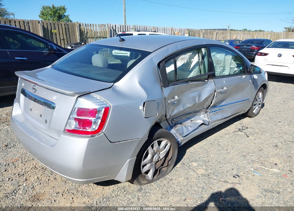 2011 NISSAN SENTRA VIN: 3N1AB6AP5BL631798