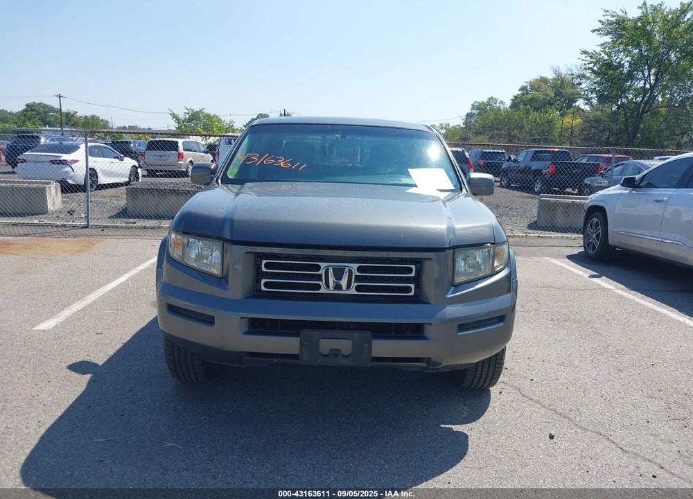 2007 HONDA RIDGELINE VIN: 2HJYK16587H527565