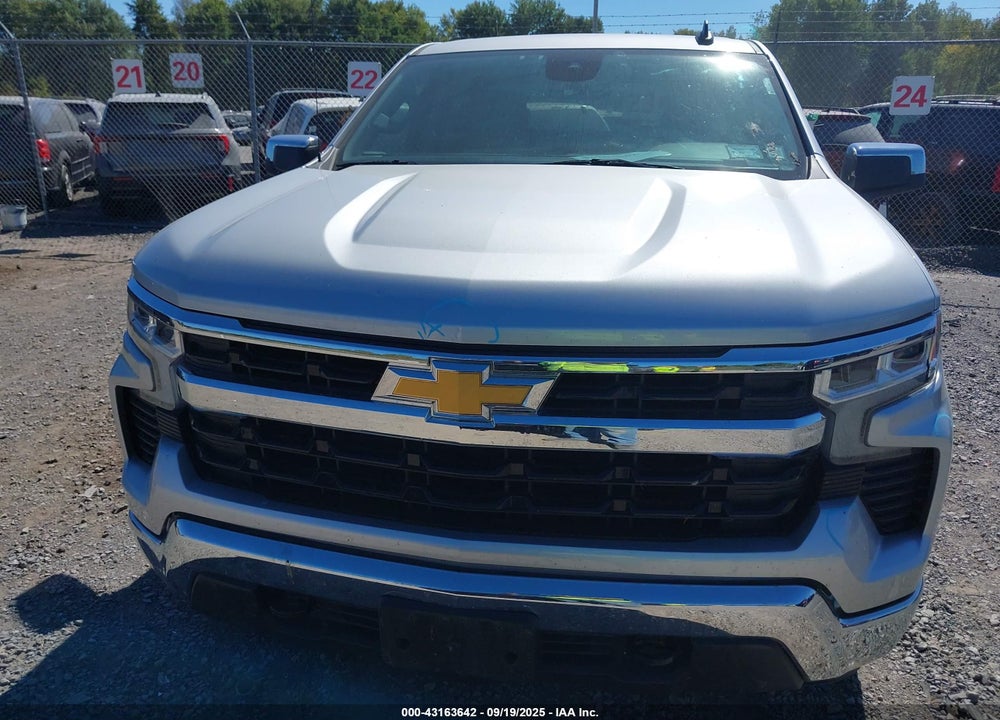 2022 CHEVROLET SILVERADO 1500 4WD STANDARD BED LT VIN: 2GCUDDED6N1501995