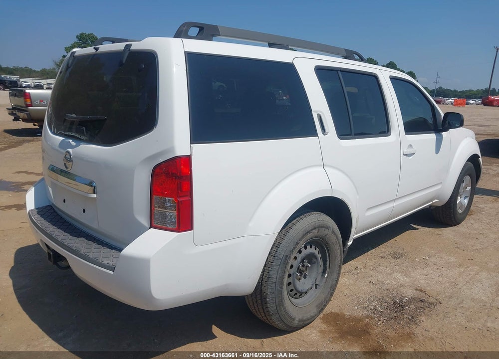 2011 NISSAN PATHFINDER VIN: 5N1AR1NN8BC632598