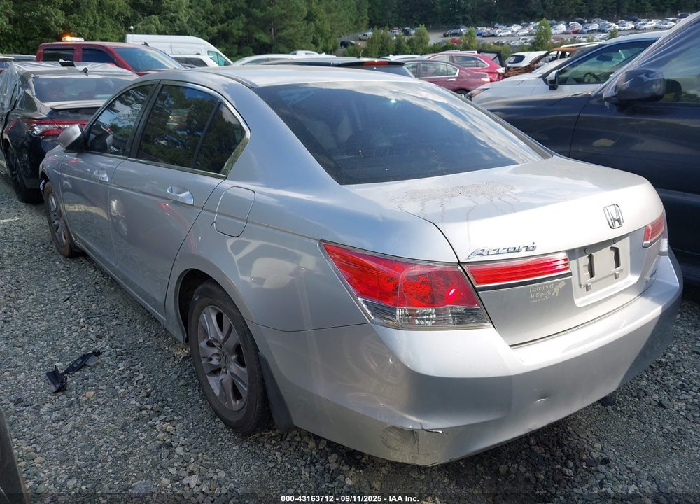 2012 HONDA ACCORD VIN: 1HGCP2F68CA207624