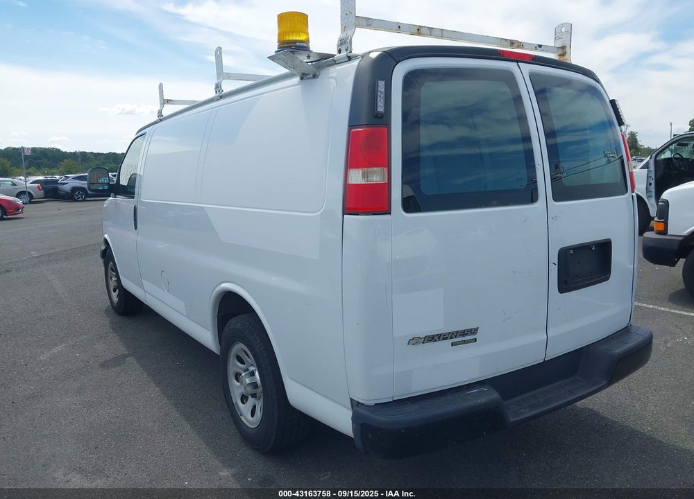 2013 CHEVROLET EXPRESS 1500 WORK VAN VIN: 1GCSGAFX3D1169556