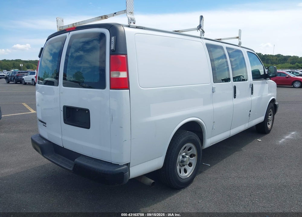 2013 CHEVROLET EXPRESS 1500 WORK VAN VIN: 1GCSGAFX3D1169556