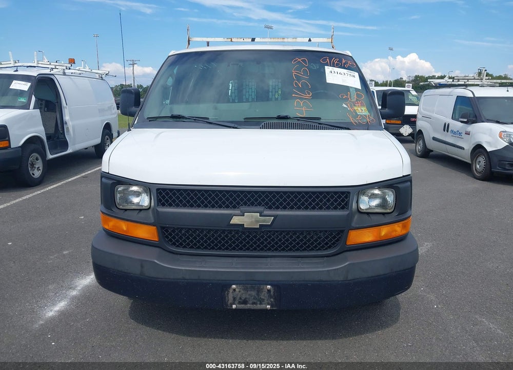 2013 CHEVROLET EXPRESS 1500 WORK VAN VIN: 1GCSGAFX3D1169556