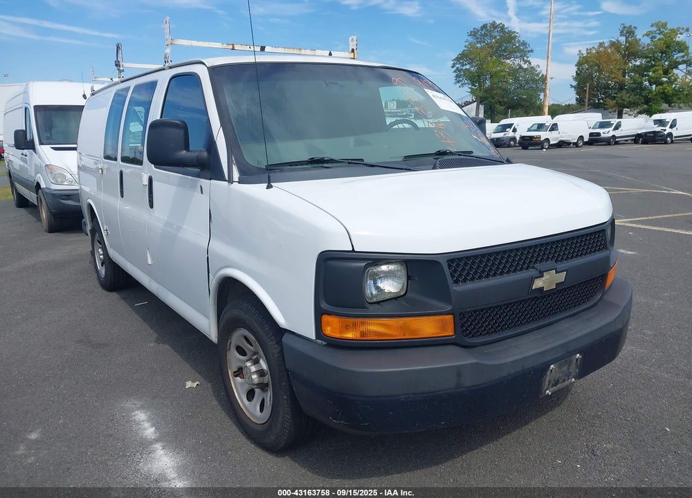 2013 CHEVROLET EXPRESS 1500 WORK VAN VIN: 1GCSGAFX3D1169556