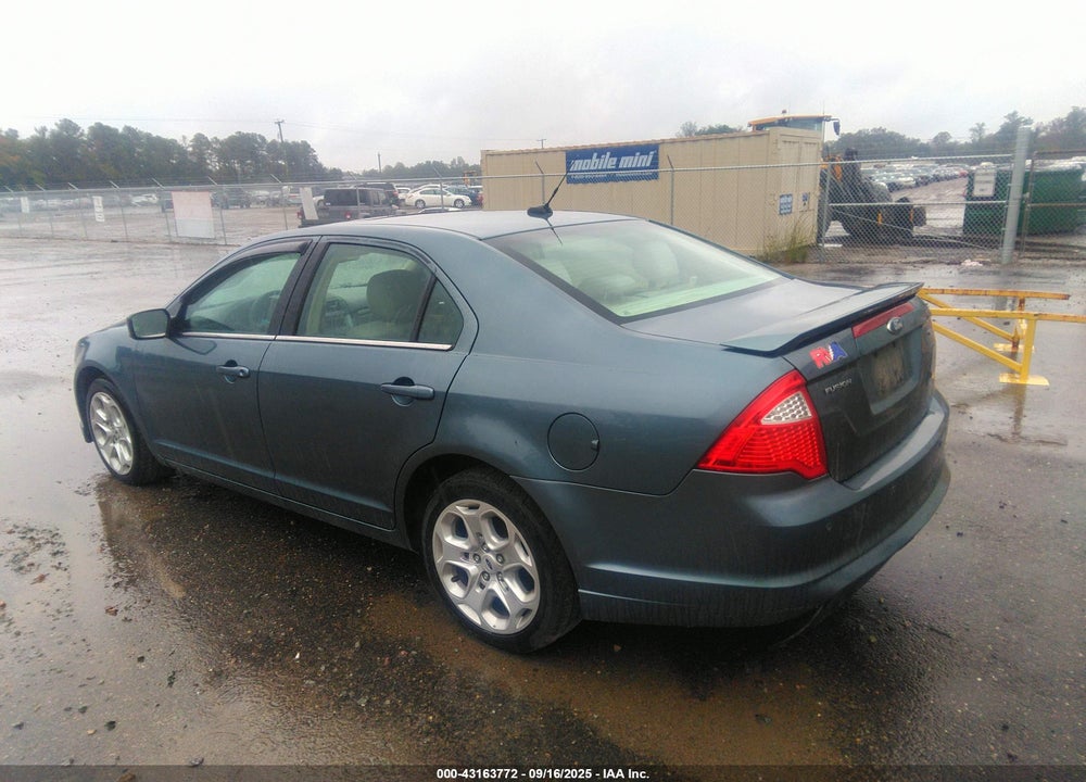 2011 FORD FUSION SE VIN: 3FAHP0HA8BR340808