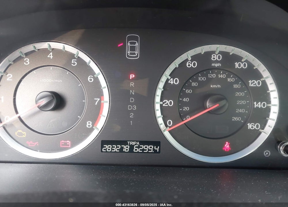 2009 HONDA ACCORD VIN: 1HGCP26389A019362