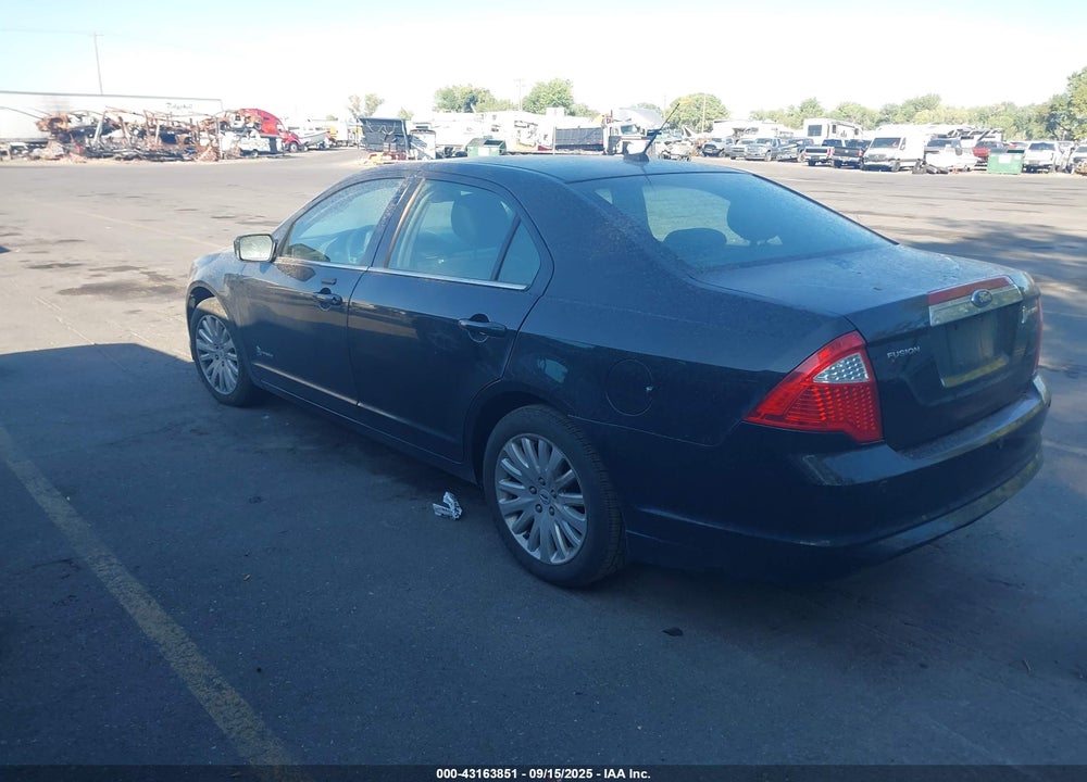 2011 FORD FUSION HYBRID VIN: 3FADP0L3XBR303296