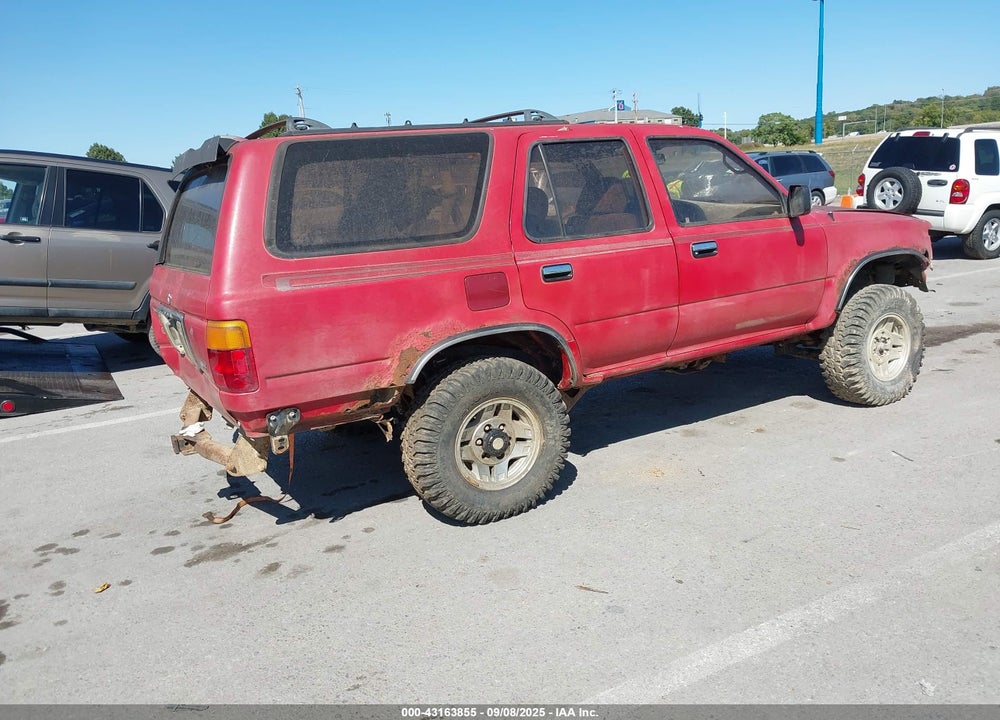 1995 TOYOTA 4RUNNER VN39 SR5 VIN: JT3VN39W3S0198497