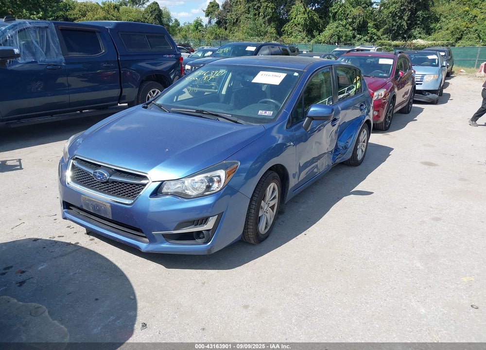 2016 SUBARU IMPREZA VIN: JF1GPAB6XGH208826
