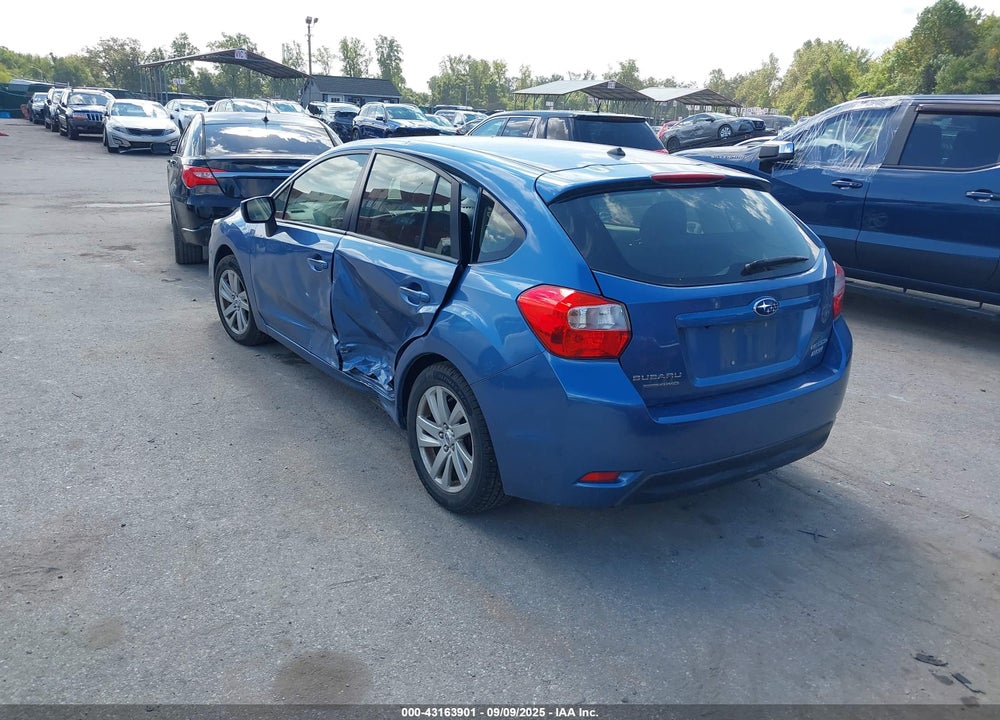 2016 SUBARU IMPREZA VIN: JF1GPAB6XGH208826