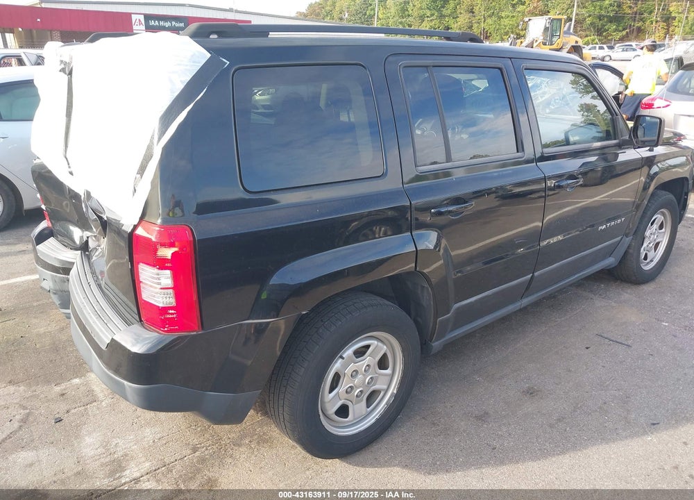 2012 JEEP PATRIOT VIN: 1C4NJPBA9CD617153