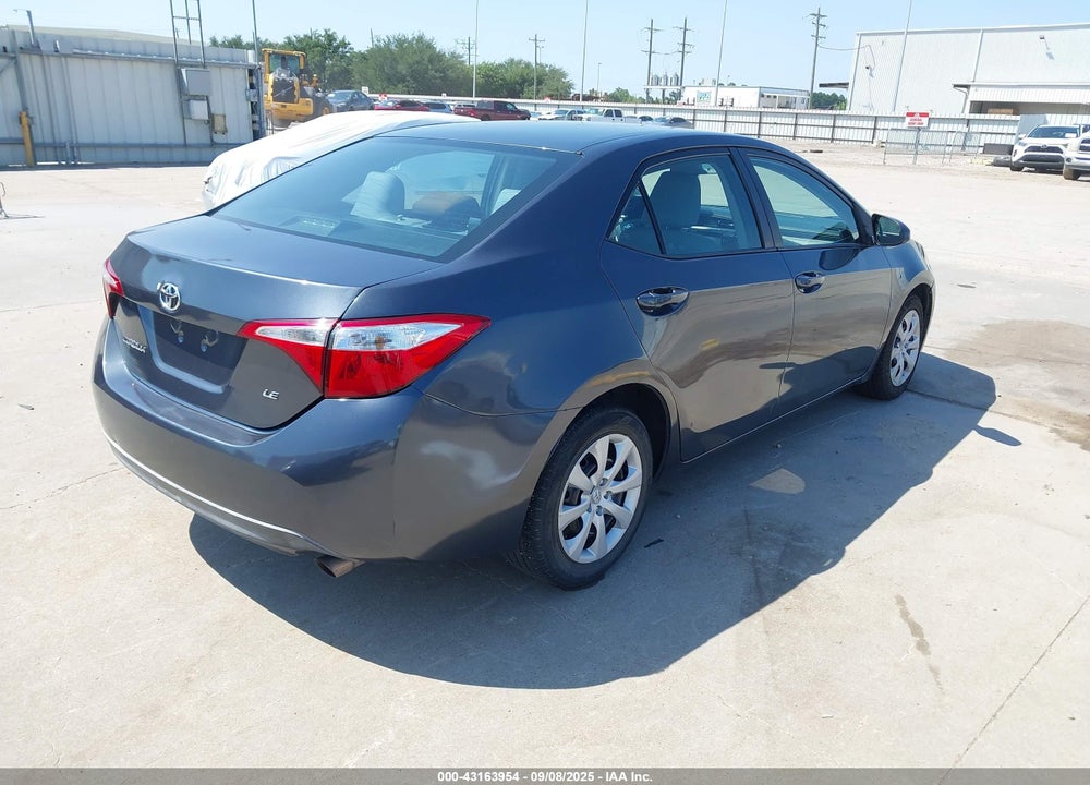 2016 TOYOTA COROLLA VIN: 2T1BURHE9GC601067