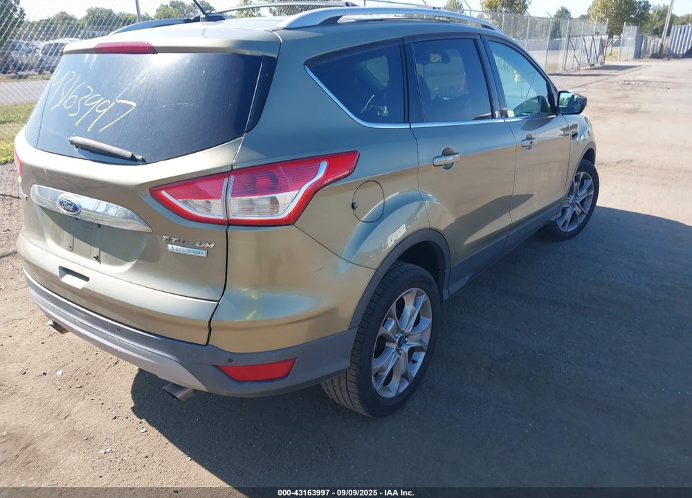 2014 FORD ESCAPE TITANIUM VIN: 1FMCU0JX9EUB23644