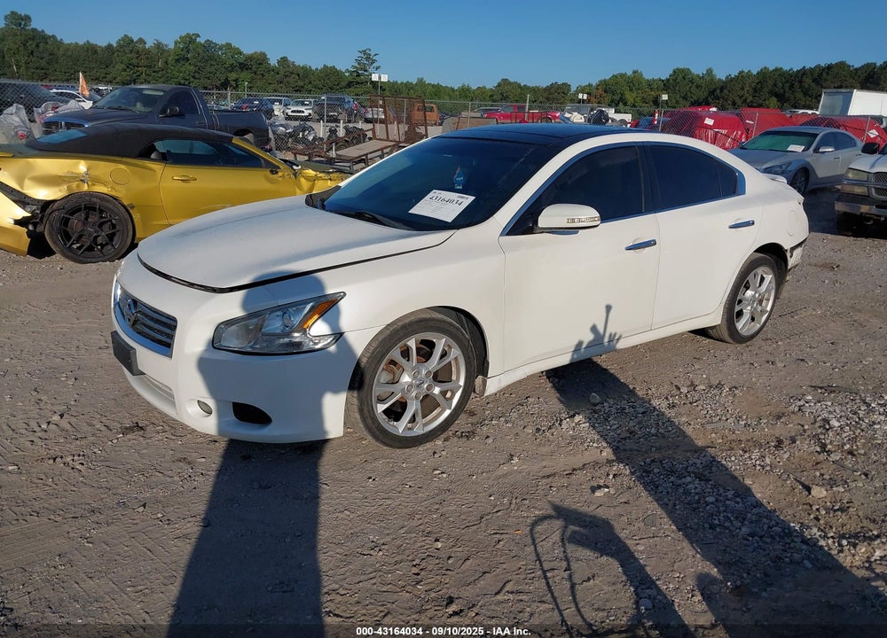 2012 NISSAN MAXIMA VIN: 1N4AA5AP3CC809656