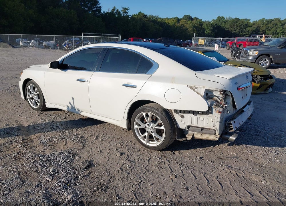 2012 NISSAN MAXIMA VIN: 1N4AA5AP3CC809656