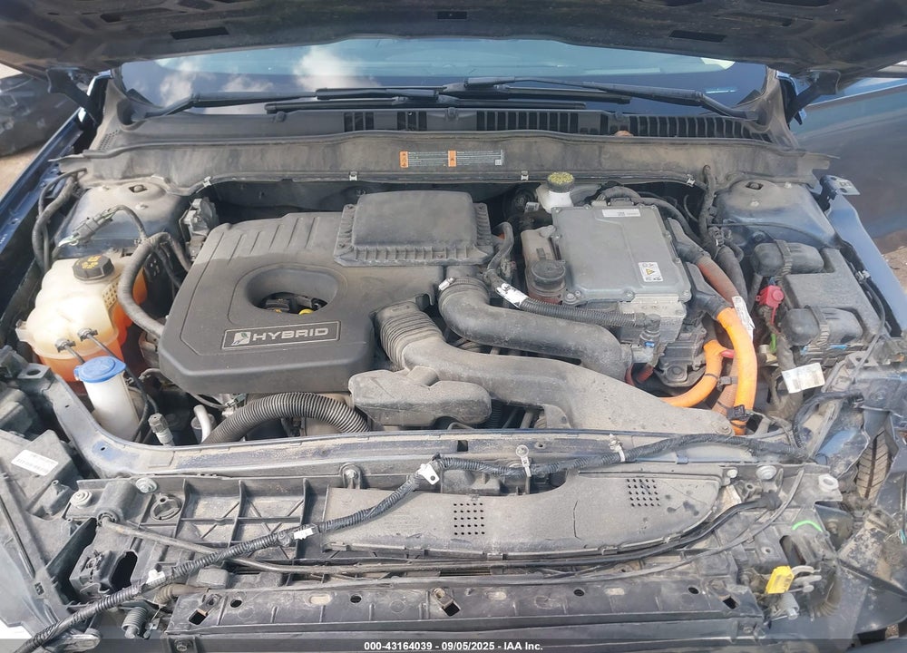 2019 FORD FUSION HYBRID TITANIUM VIN: 3FA6P0RU8KR265902