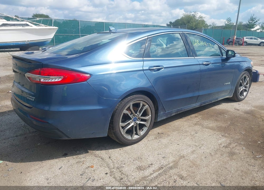 2019 FORD FUSION HYBRID TITANIUM VIN: 3FA6P0RU8KR265902