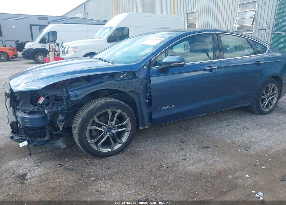 2019 FORD FUSION HYBRID TITANIUM VIN: 3FA6P0RU8KR265902