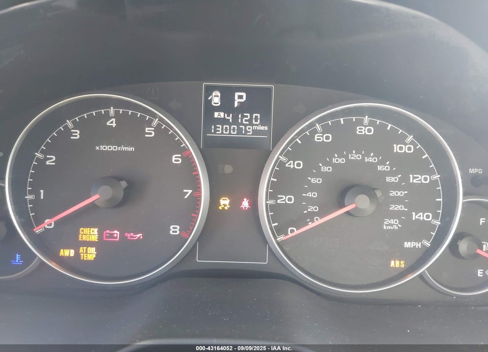 2014 SUBARU LEGACY VIN: 4S3BMBC69E3011951