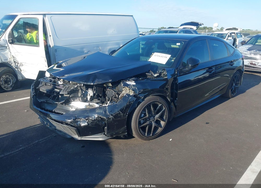 2025 HONDA CIVIC VIN: 19XFL2H80SE014580