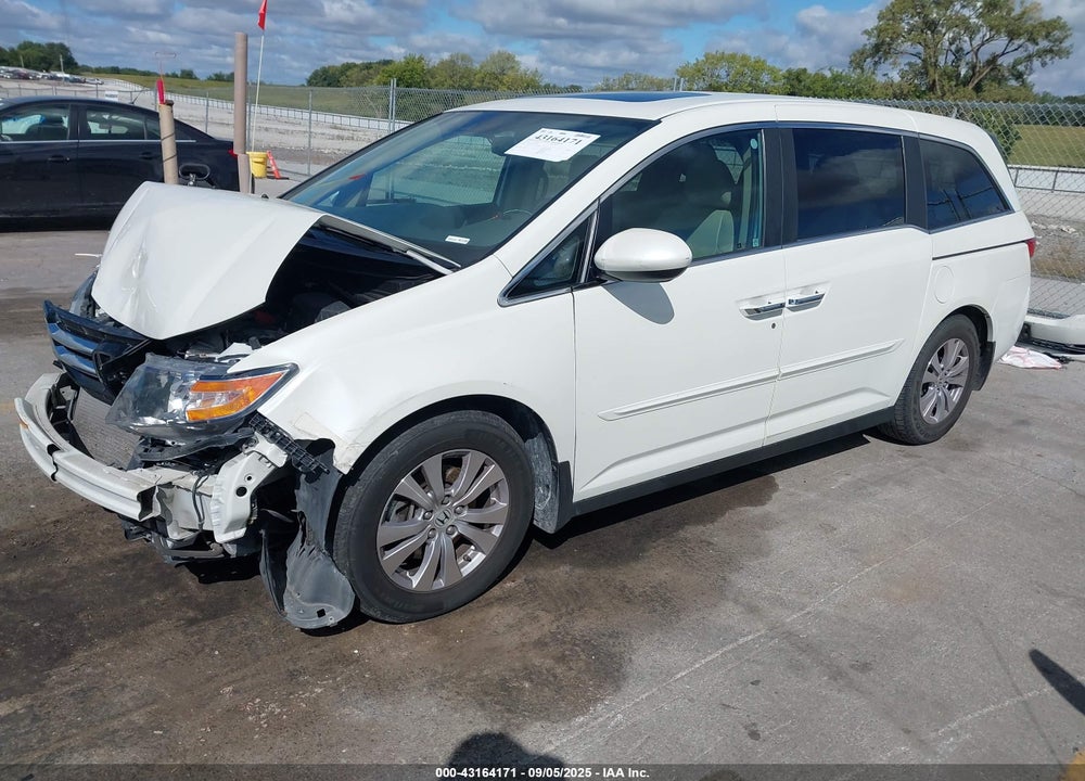 2016 HONDA ODYSSEY VIN: 5FNRL5H66GB135273