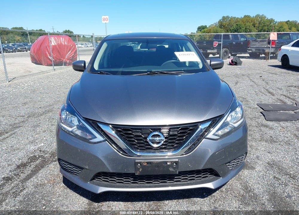 2017 NISSAN SENTRA SV VIN: 3N1AB7AP6HY356878