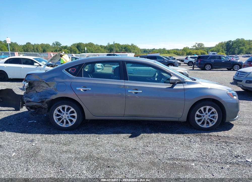 2017 NISSAN SENTRA SV VIN: 3N1AB7AP6HY356878