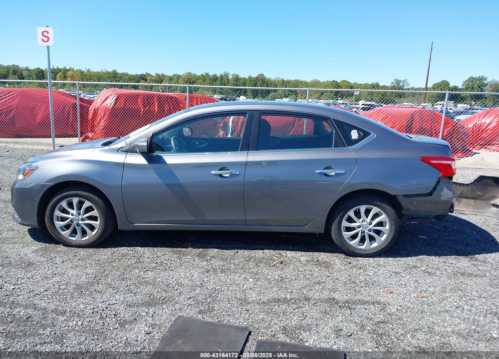 2017 NISSAN SENTRA SV VIN: 3N1AB7AP6HY356878